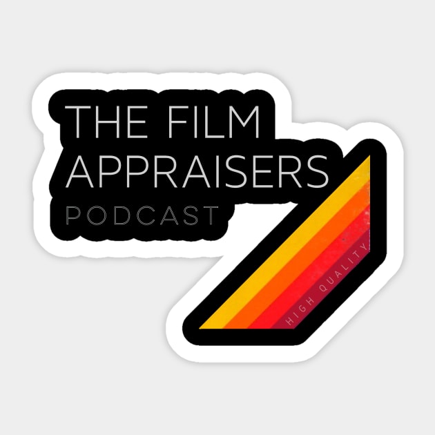 Podcast Logo Sticker by TheFilmAppraisers